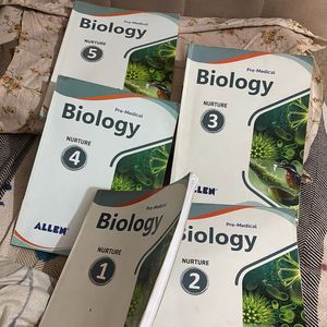 ALLEN BIOLOGY PRE MEDICAL unused books