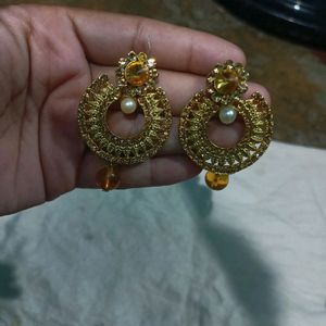 Combo Of Earings And Ring