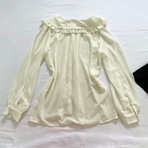 Peter Pan Collar Pinterest Beige Shirt