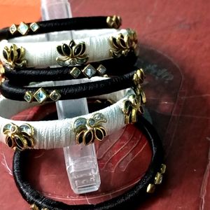 Thread bangle