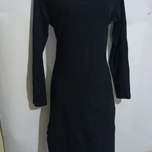 BEAUTIFUL MIDI BLACK DRESS