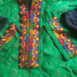 Cotton Green Kurti