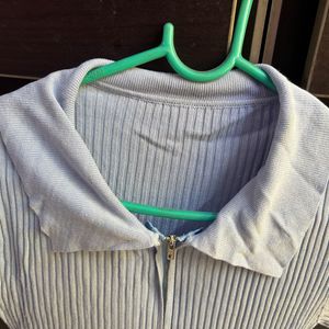 Ribbed Korean Top