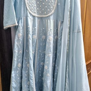 Anarkali Kurta With Dupatta two Piece Set