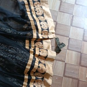 Black Heavy Party Wear Gown