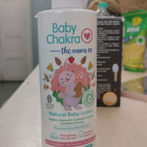 New Baby Chakra Body Lotion , Unused , Gentle