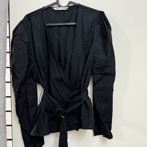 Black Zara Blouse