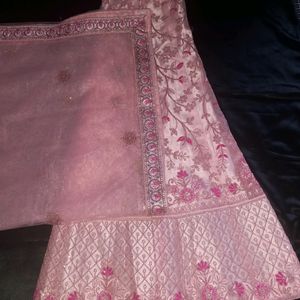 Beautiful Pink Embroidered Lehenga