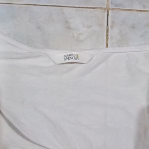 M&S WHITE TSHIRT