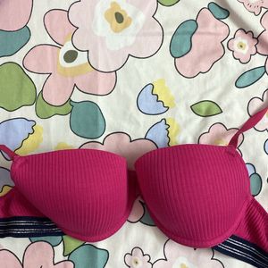 Hot Pink Bra 32c