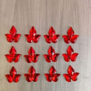 Pack Of 12 👍 Leaf Shaped Beads