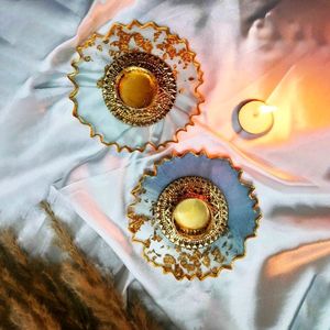 2 Resin Tea Light