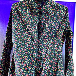 Shirt Flower Print New Condition