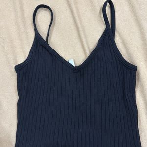 Cropped Jersey Strappy Too