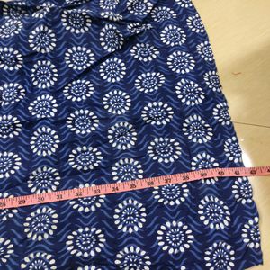 Blue Printed Kurti