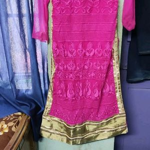 Pink Kurta Only Size Xl