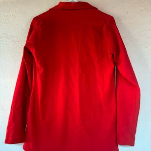 WOMEN RED COAT/BLAZER