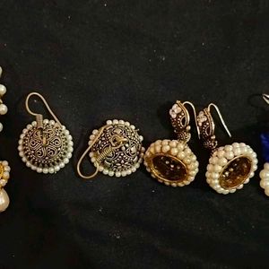 All Thise Unique Earings Collection Of My