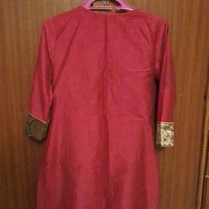 Purple Rangmanch Kurta