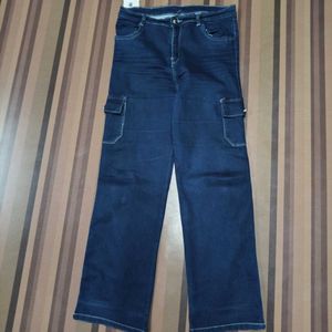 DG-1Size-32 cargo Straight Women Denim Jeans