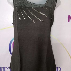 Party Wear Sequence Work Top