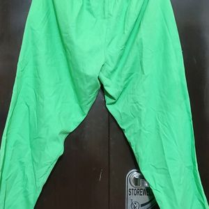 Green Pyjama Lower For Girl Or Woman 34 Waist