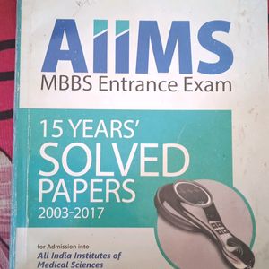 AIIMS  MBBS 15 years solved papers