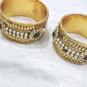 Two Piece Of Golden Bangles