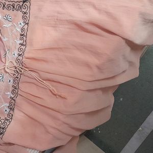 Women Peach Tunic