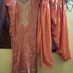 New Full Kurti And Salwar With Dupatta Set