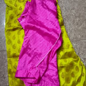 Kurta Set, Dupatta, Pant, Size L