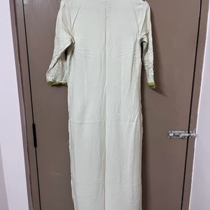 Cream Kurta