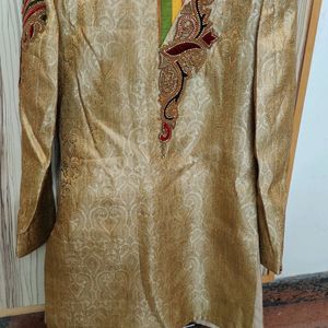 sherwani beautifully designed Used Only Once