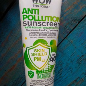 Wow Anti Palution Sunscreen