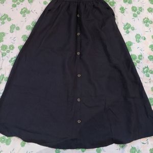 Long Skirt Black