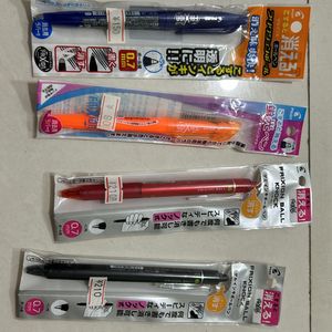 Erasable Pens from Japan