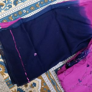 Boutique Stitched 3D Salwar Suit Set In S Size