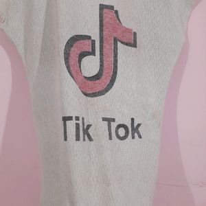 White Tik-tok Top 🤍💯...