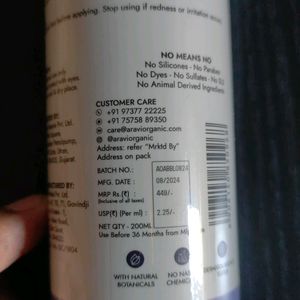 Aravi Organics Aha Bha Body Lotion