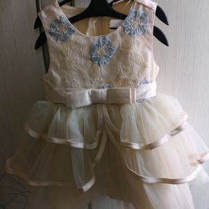 Off White Frock