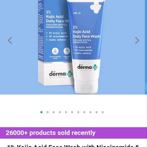 1% Kojic Acid The Derma Co Facewash (100ml)