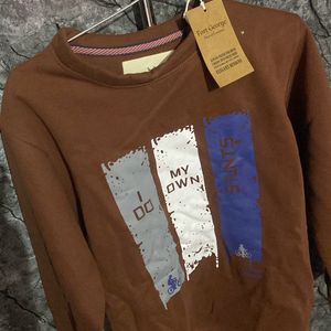 SWEATSHIRT BROWN COLOUR