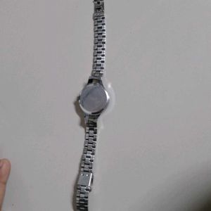 Silver Wrist Watch