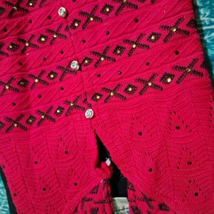 BRAND NEW Sweater Set For Girl( Dark Pink , Black)