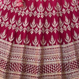 Shadded dark Pink lehenga