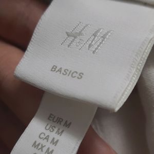 H&M White Jacket Hoodie For Women