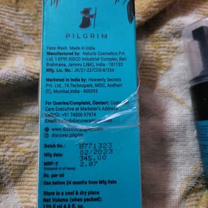 Pilgrim Salicylic Facewash