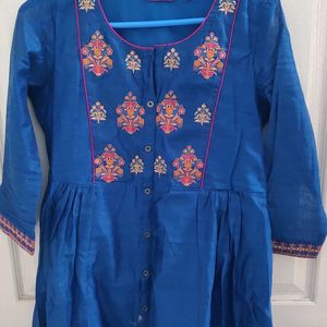 Style Meets Comfort - Ethnicity Blue Anarkali
