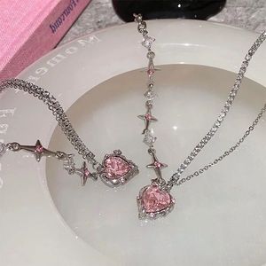 Love Heart Diamond Necklace