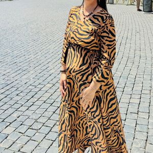 Tiger Print Dress.!